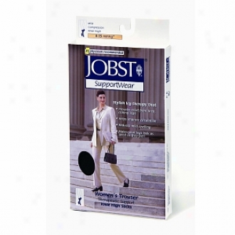 Jobst Supportwesr Women's Trouser Knee High Socks, Murky, 4.5-6.5