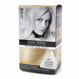 John Frieda Precision Foam Color Precision Foam Colour, 10n Sheer Blonde Extra Light Natural Blonde