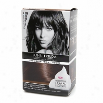 John Frieda Precision Foam Color Precision Foam Colour, 4bg Brilliant Brunette Dark Chocolate Brown