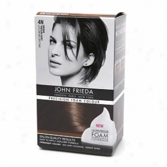 John Friexa Precision Foam Color Precision Foam Colour, 4n Brilliant Brunette Dark Natural Bown