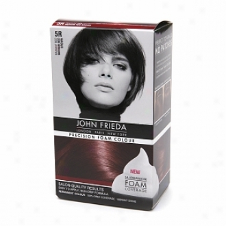 John Frieda Precision Foam Color Precision Foam Colour, 5r Radiant Red Medium Red Brown