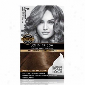 John Frieda Precision Foam Color Precision Foam Colour, Lightest Cool Almond Brown 6.5pbn