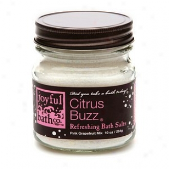 Joyful Bath Co Refreshing Bath Salts, Citrus Buzz