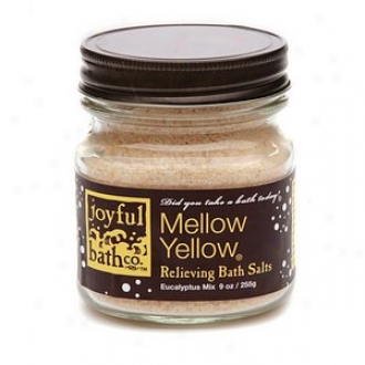 Joyful Bath Co Relieving Bath Salts, Mellow Yellow