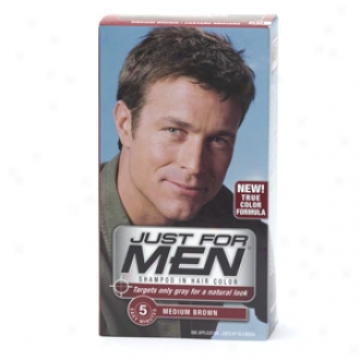 Just For Men Shampoo In Hair Color, Medium Brown 35