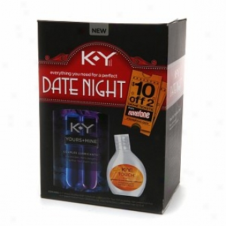 K-y Date Night Gift Pack: Yours & Mine & 2-in-1 Lubes Plus $10 Off 2 Movie Tickets!!