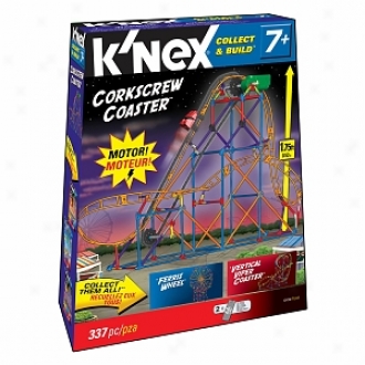 K'nex Amusement Park Series #2 Corkscrew Coaster Vertical Viper Ferris Wheel Ages 7+