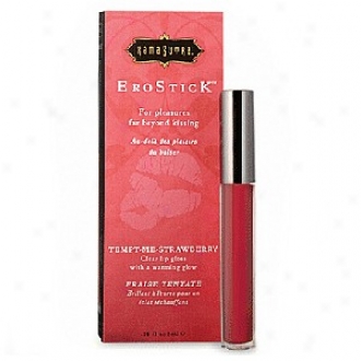 Kama Sutra Erostick Oral Pleasure Lip Gloss, Tempt-me-strawberry