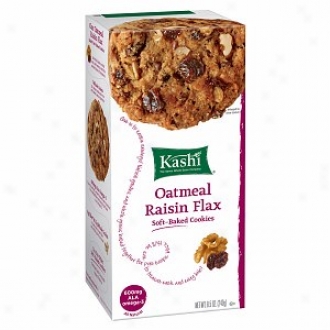 Kashi All Fool Soft Baked Cookies, Oatmeal Raisin Flax