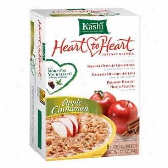 Kashi Heart To Heart Instant Oatmeal, Apple Cinnamon