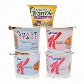 Kellogg's Wellness Cereal, 60 Single Treat Cups, Assortment