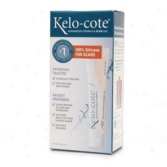 Kelo-cote Advanced Formula Scar Ge l100% Silicone For Scars