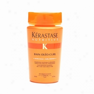 Kerastase Nutritive Oleo - Curl Definition Shampoo For Dry, Curly And Unruly Hair