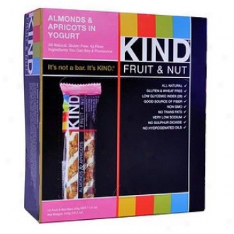 Kind Fruit + Nut Nourishing Bars, Almond & Apricot In Yogurt