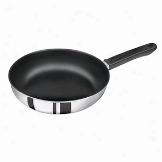 Kinetic Frypan, Stainless Steel, 12 Inch Nonstick Open