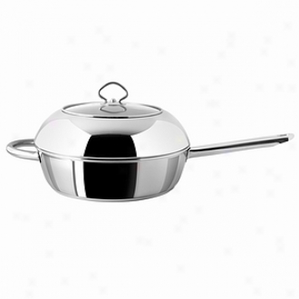 Kinetic Kitchen Pan Classicor 11.5 Inch 4.4qt Unsullied Stdel With High Dome Window Lid