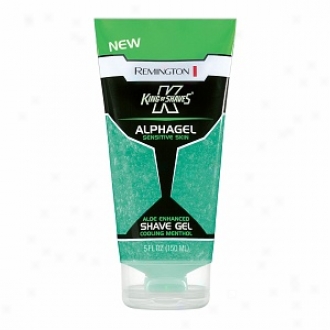 King Of Shaves For Men Alphagel Sensitive Skin Make smooth  Gel, Cooling Menthol