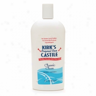 Kirk's Original Coco Castile Body Wash, Classic Cleanse