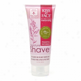 Kiss My Face Moisture Shave, Peaceful Patchouli