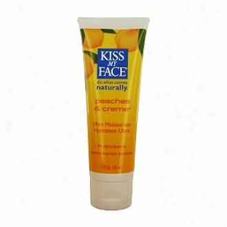 Kiss My Face Moisturizer, Peaches & Cream