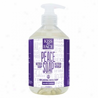 Kiss My Face Peace Soap, 100% Natural Castile Soap, Lavender Mandarin