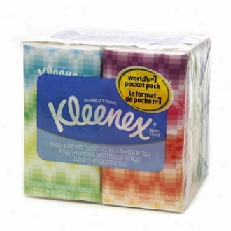 Kleenex Pocket Pack Facial Tissue