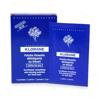 Klorane Cornflower Smoothing And Relaxing Patches For Tired Eyes