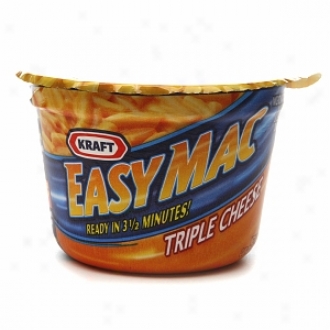 Kraft Easy Mac (10 Single Serve Cups), Triple Cheese