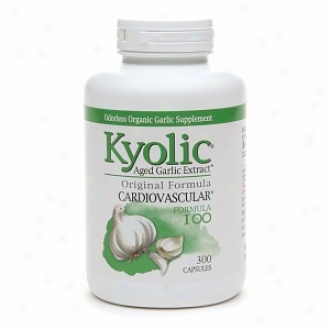 Kyolic Aged Garlic Extract, Original Formula Cardiovascular, Form 100