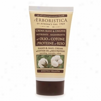 L'erboristica Hand & Nail Cream With Cottn Oil & Rice Proteins