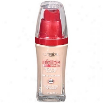 L'oreal Infalllible Advanced Never Fail Makeup Spf 20, Classic Ivory 603