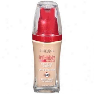 L'oreal Infallible Advanced Never Fail Makeup Spf 20, Nude Biege 605