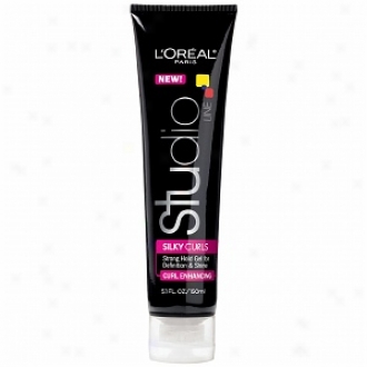L'oreal Studio Line Silky Curls Strong Hld Gel For Definition & Shine