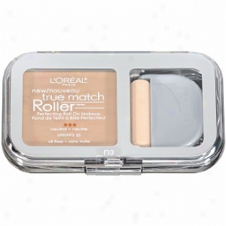 L'oreal True Match Roller Perfecting Roll On Makeup Spf 25, Natural Buff N3