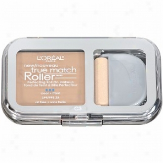 L'oreal True Match Roller Perfecting Roll On Makeup Spf 25, Creamy Natural C3