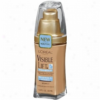 L'oreal Visible Lift Acvanced Age-revversing Makeup Spf 17, Sand Beige