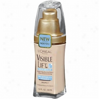 L'oreal Visible Lift Serum Independent Advanced Age-reversing Makeup Spf 17, First-rate Ivory