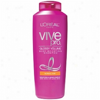 L'oreal Vive Pro Glossy Book Carcass Boosting Shampoo, Regular Hait