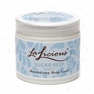 Lalicious Sugar Souffle Moisturizing Body Scrub, Sugar Reef