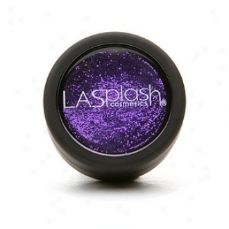 Lasplash Cosmetics Glitz Cream Glitter Shadow, Femme-fatale (purple Glitter)