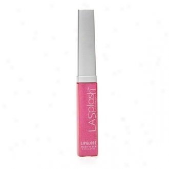 Lasplash Cosmetics Lip Gloss, Electroc Shock (Sagacious Fushia With Violet Flakes)