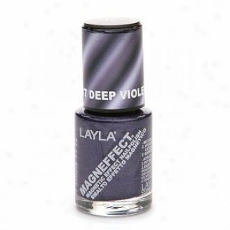 Layla Magneffect Magnetic Effect Nail Refine, Deep Violet