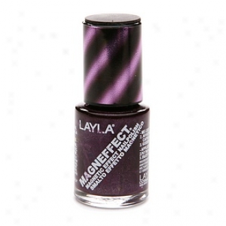 Layla Magneffect Magnetic Effect Nail Polish, Purple Rain
