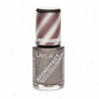 Layla Magneffect Magnetic Effect Nail Polish, Bubbling Champagne