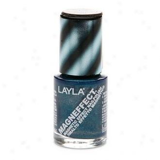 Layla Magneffect Magnetic Effect Nzil Polish, Turquoise Wave