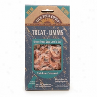 Lick Your Chops Treat-umms Natural Dog Treats, Chicken Calamari