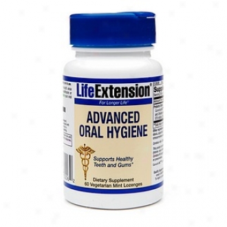 Life Extension Advanced Oral Hygiene, Vegetarian Lozenges, Invent