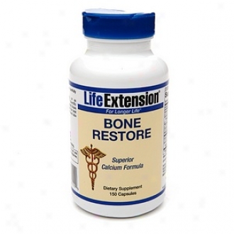 Life Extension Bone Restore Predominant Calcium Form8la, Capsules
