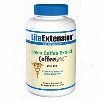 Life Ectension Coffeegenic Green Coffee Extract 200mg, Veggie Caps