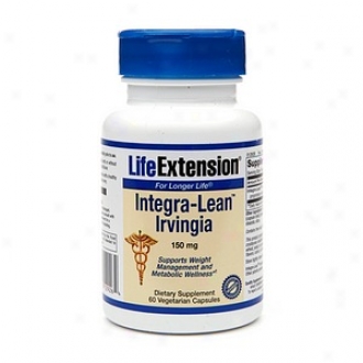 Life Extension Integra-lean Irvingia, 150mg, Vegetarian Capsules